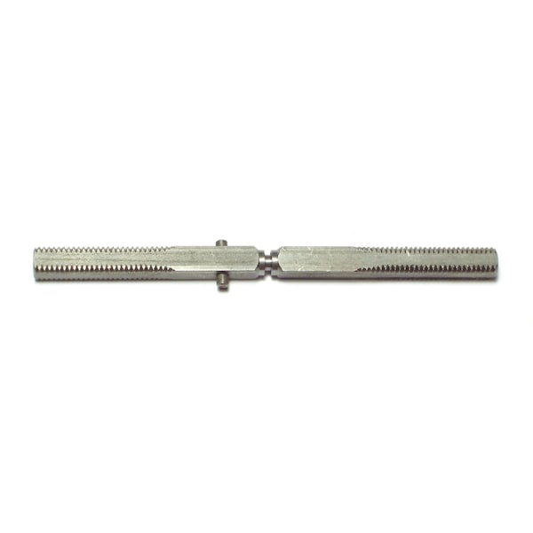 Midwest Fastener 4-3/4" Zinc Plated Steel National Door Knob Spindles 3PK 66164 - main